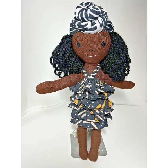 Harperiman Rae 14'' Plush Handmade Linen Doll-Petite Collection Toy - Picture 2 of 14